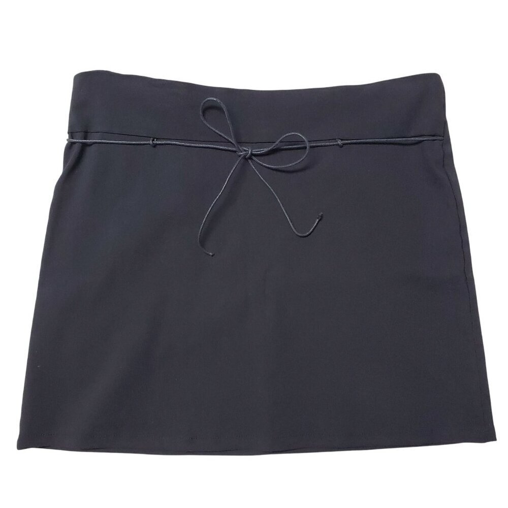Black Mini Skirt - Size 7 Junior - Picture 2 of 9